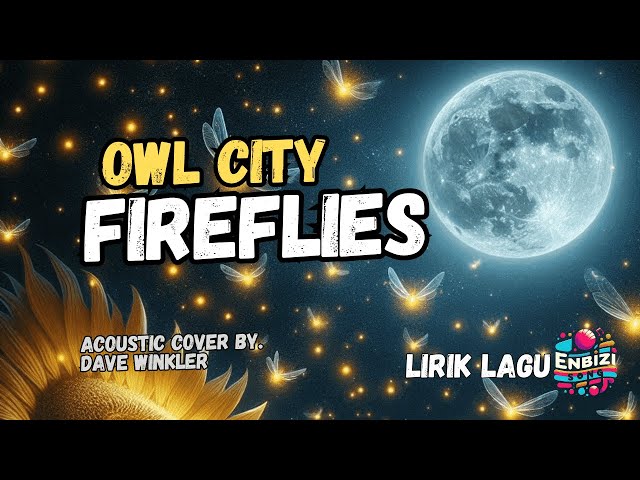 Owl City - Fireflies (Lirik) Cover by Dave Winkler @enbizisong class=