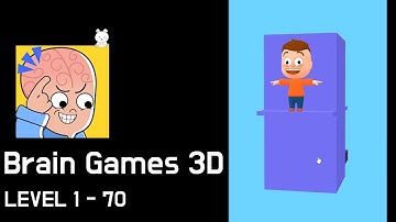 Brain Games 3D Level  1-70 Walkthrough (GAMEJAM)