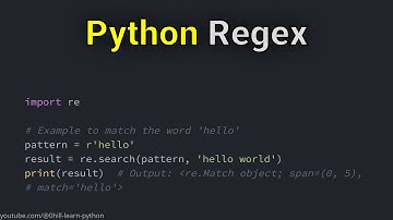 Pattern Matching & Extraction in Python using Regular Expressions