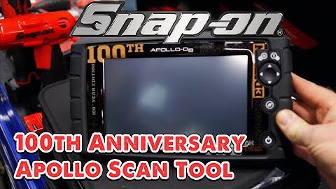 Snap On 100th Anniversary Scan Tools With Smart Diagnostics