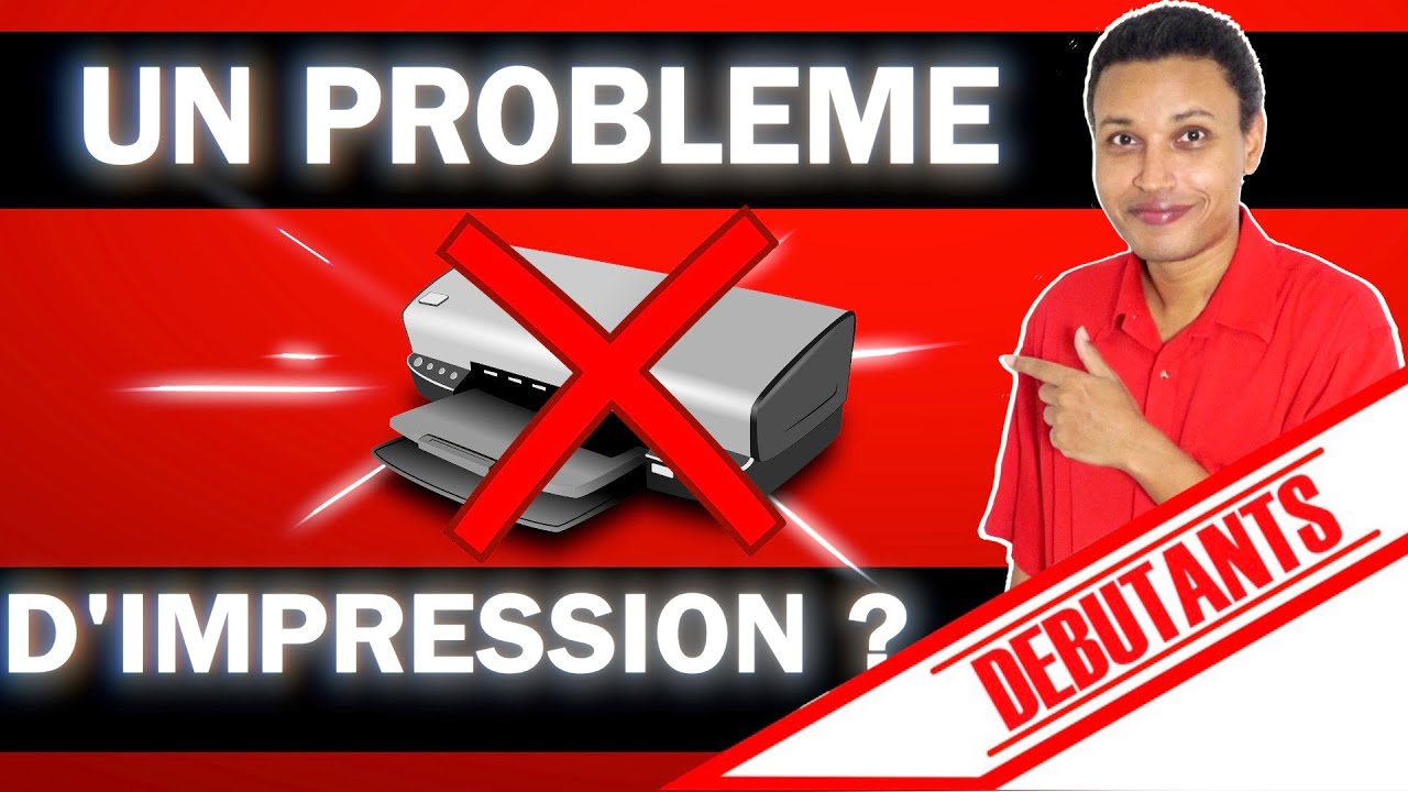 PROBLÈME D’IMPRESSION IMPRIMANTE HP : ASTUCE FACILE ET RAPIDE (COURS  INFORMATIQUE DEBUTANT)