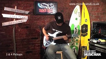 Ernie Ball Music Man - Steve Morse Model - Demo by Dario Cortese