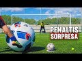 PENALTI SORPRESA *BALÓN GIGANTE* ¡Retos de Fútbol!