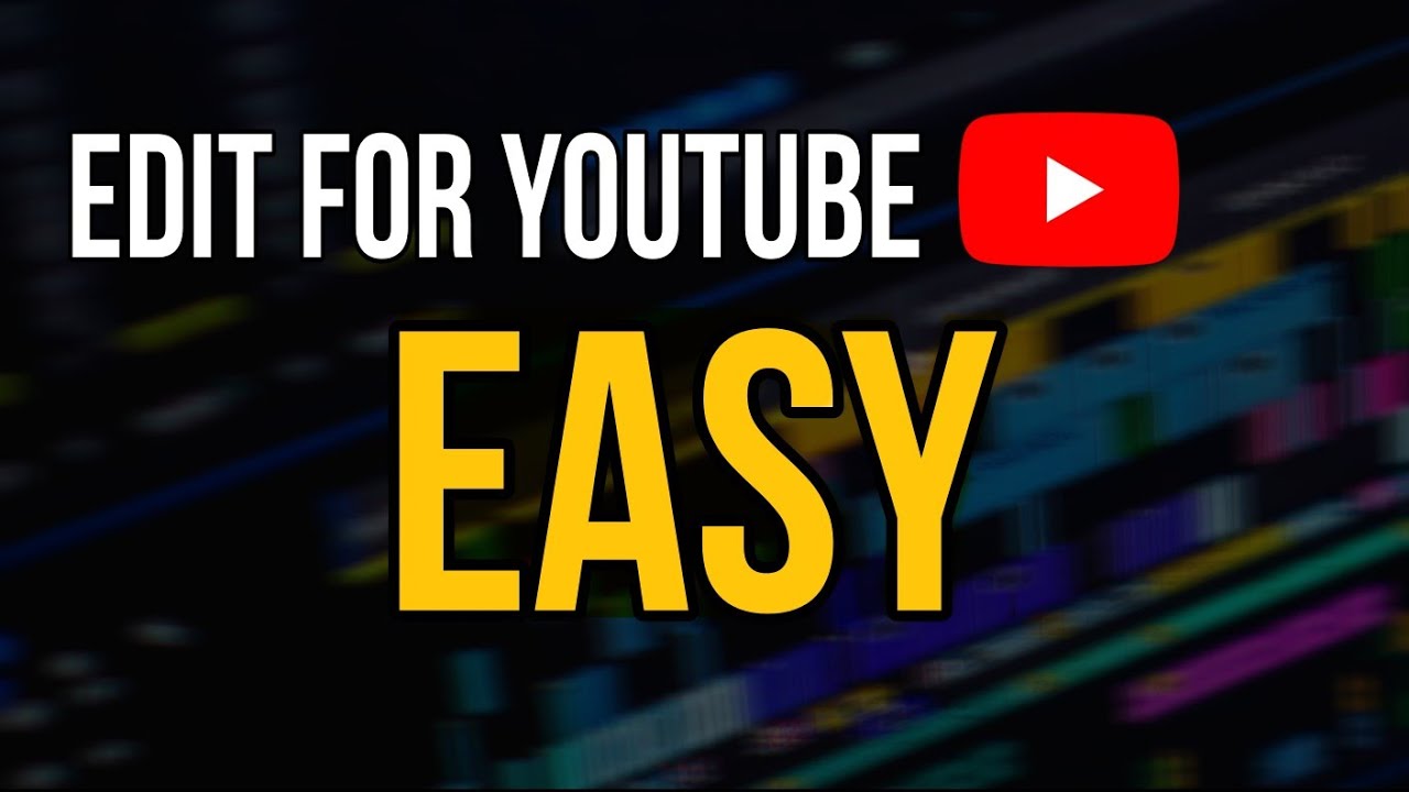 Mastering Video Editing for YouTube Success - YouTube