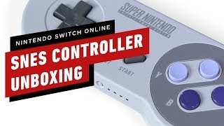 Nintendo Switch Online SNES Controller Unboxing