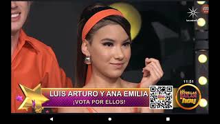 Ana Emilia y Luis Arturo #lasestrellasbailanenhoy  2023 10 20