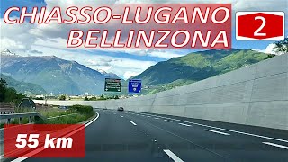 CH A2 | CHIASSO - LUGANO - BELLINZONA | Autostrada del San Gottardo