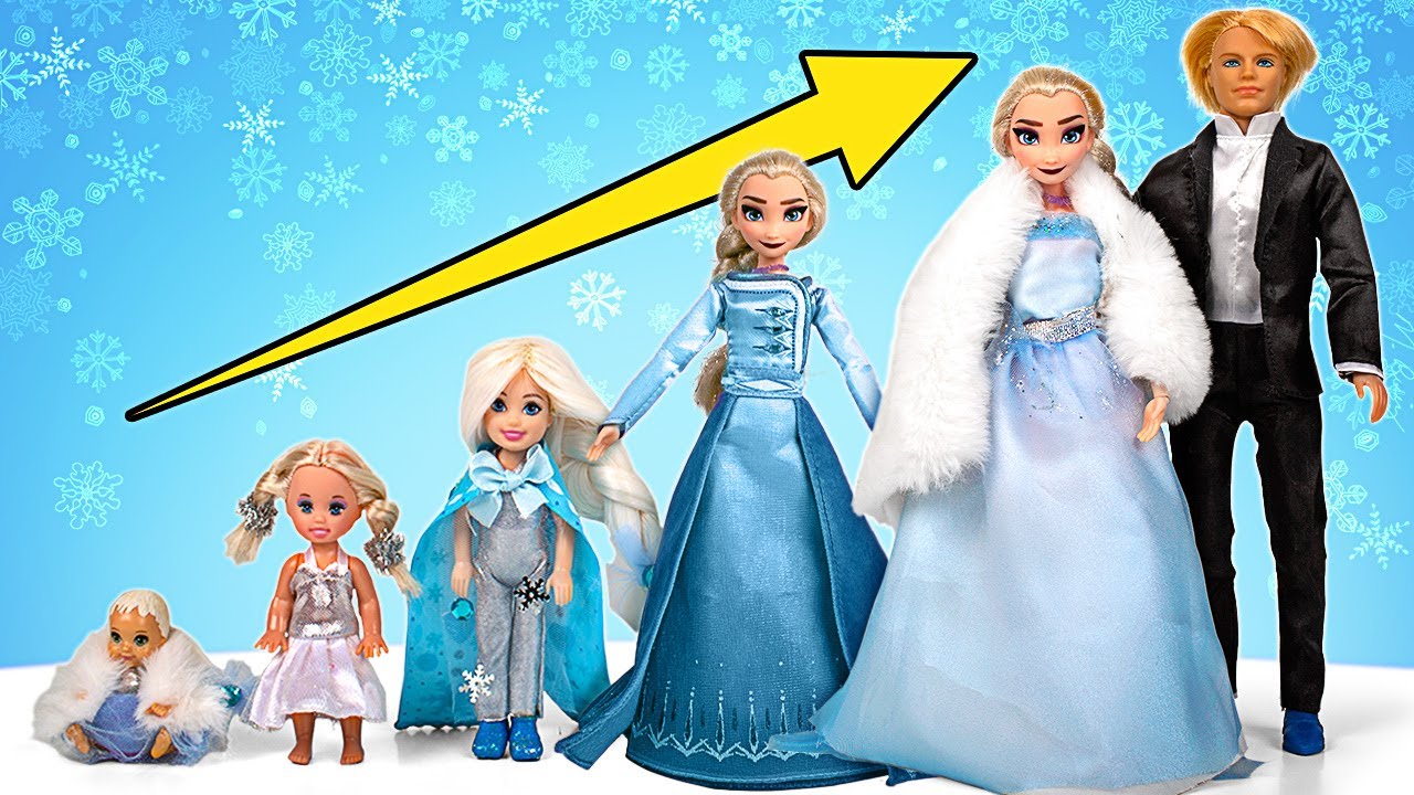 ❄ Vestito Principessa Elsa di Frozen - Regali per bambini