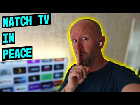 How to connect your Apple AirPods To Your Apple TV // Watch TV in Peace