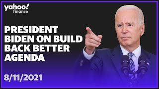 President Biden delivers remarks on Build Back Better agenda