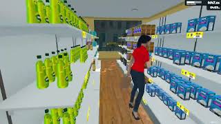 Supermarket Simulator EP12 ขยายคลังเก็บสินค้าสองเท่าและย้ายคอมมาไว้ในโกดัง