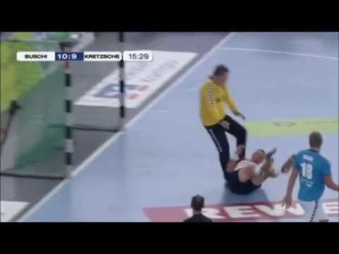 Die Hexer Show Beim Des Handballs Youtube