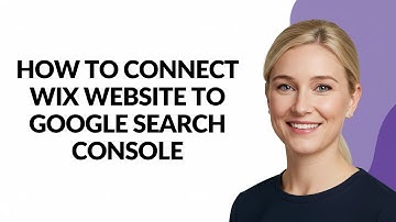 HOW TO CONNECT WIX WEBSITE TO GOOGLE SEARCH CONSOLE - Julia
