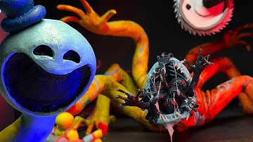 Handmade DOEY + BOSS FIGHT SCENE ➤ Poppy Playtime: Chapter 4 ★ Polymer Clay Tutorial