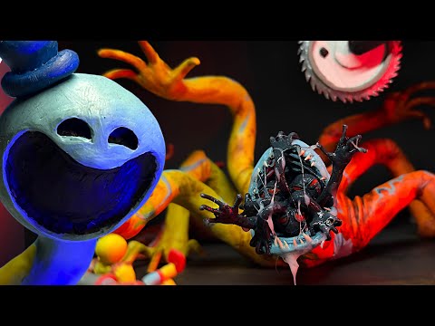 Handmade DOEY + BOSS FIGHT SCENE ➤ Poppy Playtime: Chapter 4 ★ Polymer Clay Tutorial