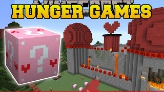 Minecraft: RED QUEEN'S CASTLE HUNGER GAMES - Lucky Block Mod - Modded Mini-Game