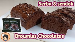 Resep BROWNIES CHOCOLATOS SERBA 8 SENDOK super lembut( versi ekonomis)