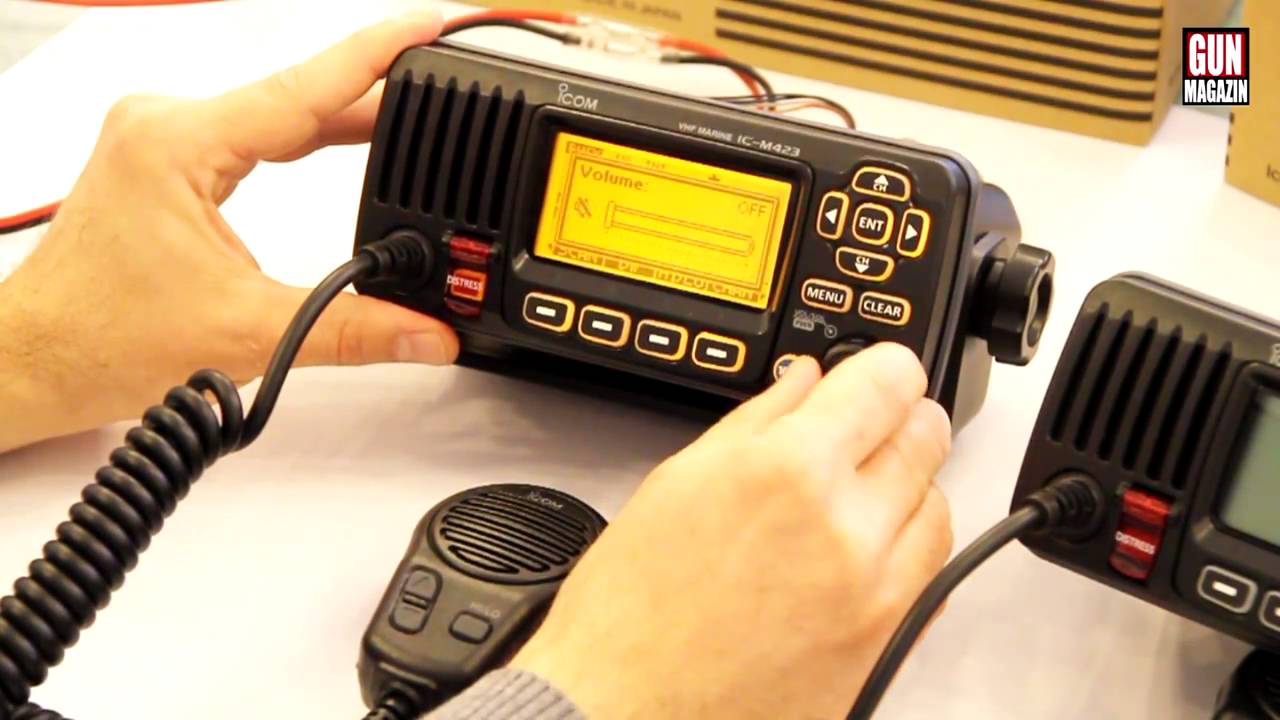 ICOM IC-M323, IC-M423 VHF hajórádió