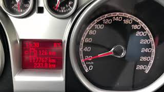 Ford Focus ST Acceleration on German Autobahn