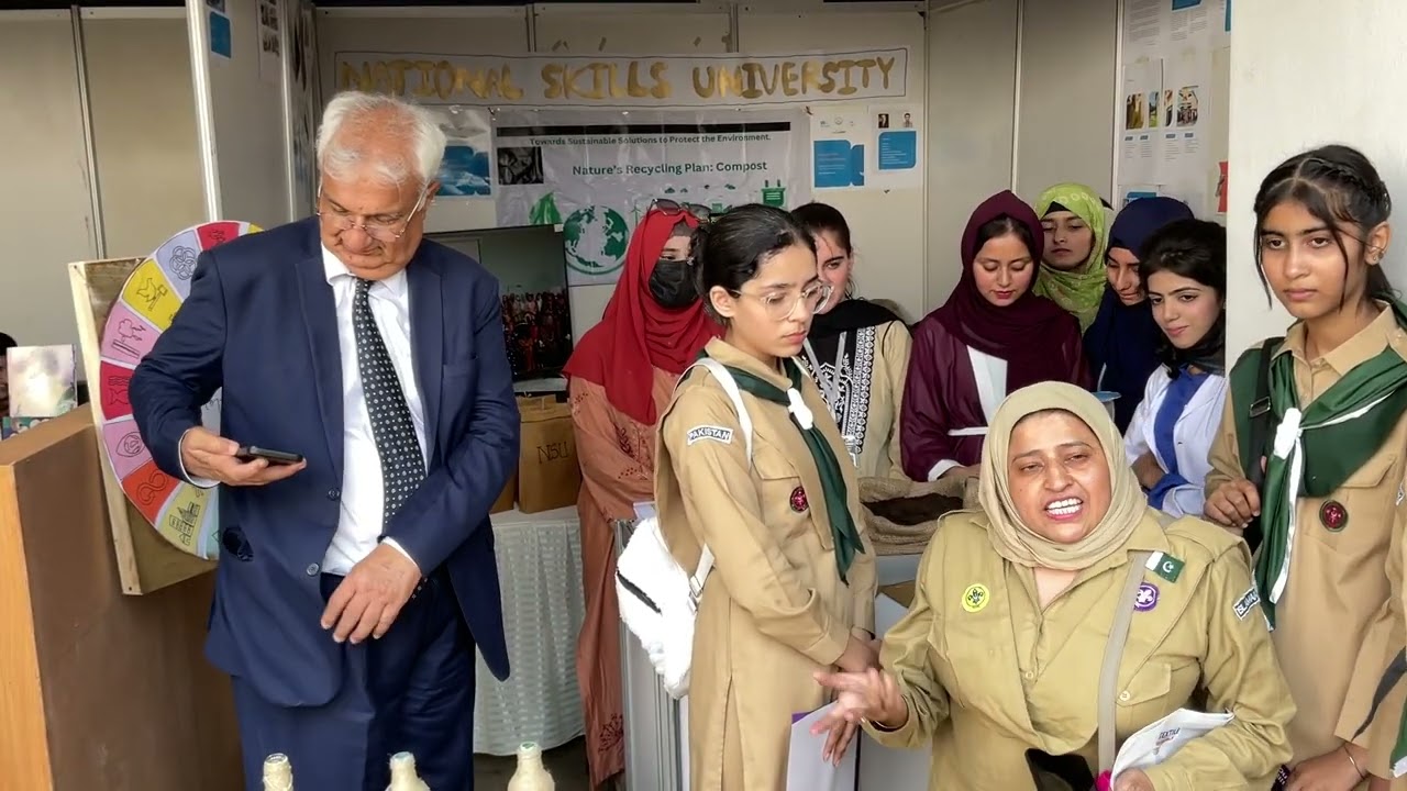 Claps for National Skills University Islamabad - Girls Sports Carnival 2024, Islamabad