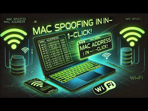 Easiest Way to Spoof Your MAC Address in Kali Linux (1-Click Trick!)