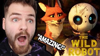 THE WILD ROBOT (2024) MOVIE REACTION | MOST *EMOTIONAL* MOVIE EVER!! | FIRST TIME WATCHING | REVIEW