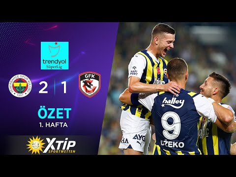 Merkur-Sports | Fenerbahçe (2-1) Gaziantep FK - Highlights/Özet | Trendyol Süper Lig - 2023/24