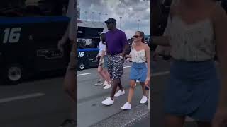 The goat 🐐 The 🏀 legend himself Michael Jordan!! jumpman 23 #nascar #shorts #nashvillespeedway