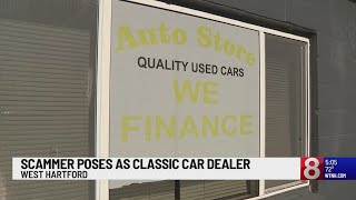 California man scammed out of nearly $25K from fake CT classic car dealer