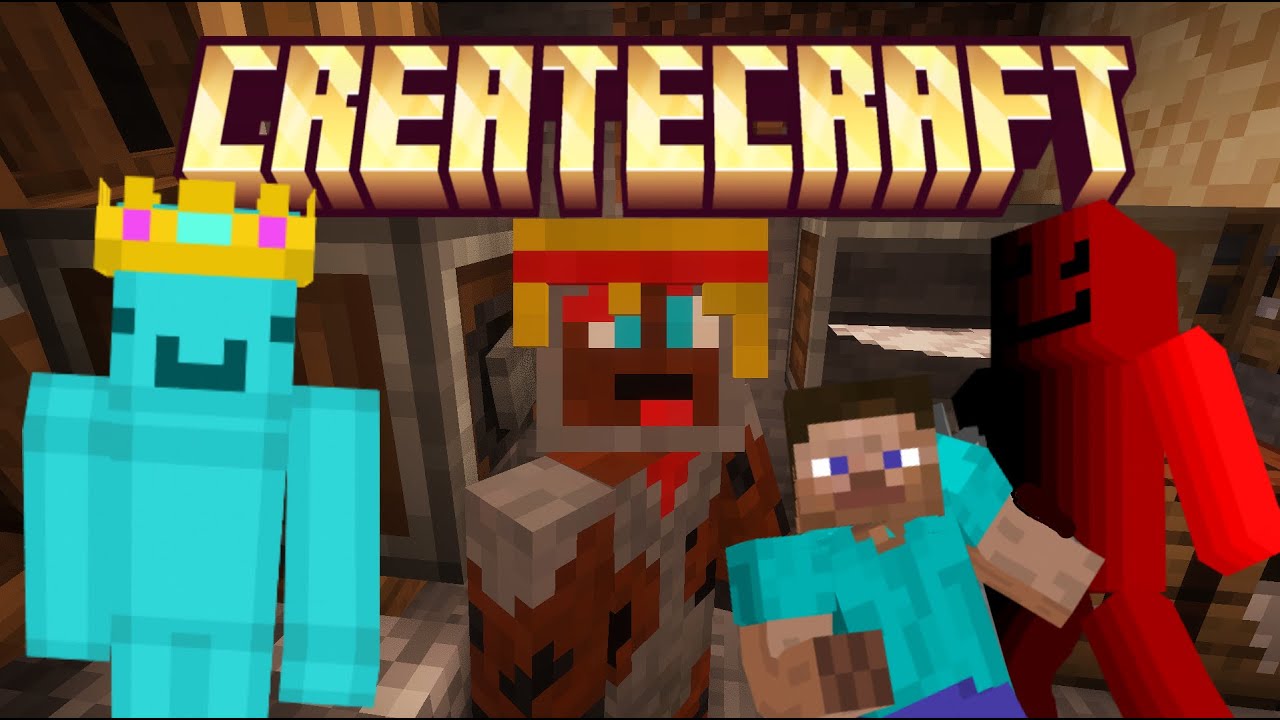 CreateCraft Modpack Server S1E1- KRAVA NA HLAVE?! /Minecraft CZ/SK ...