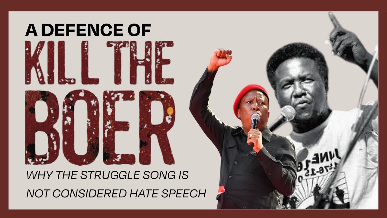A Defence of Kill the Boer: Why The Struggle Song Should Not Be ...