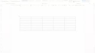 Inserting Tables in a Document | Computer Training | Periwinkle