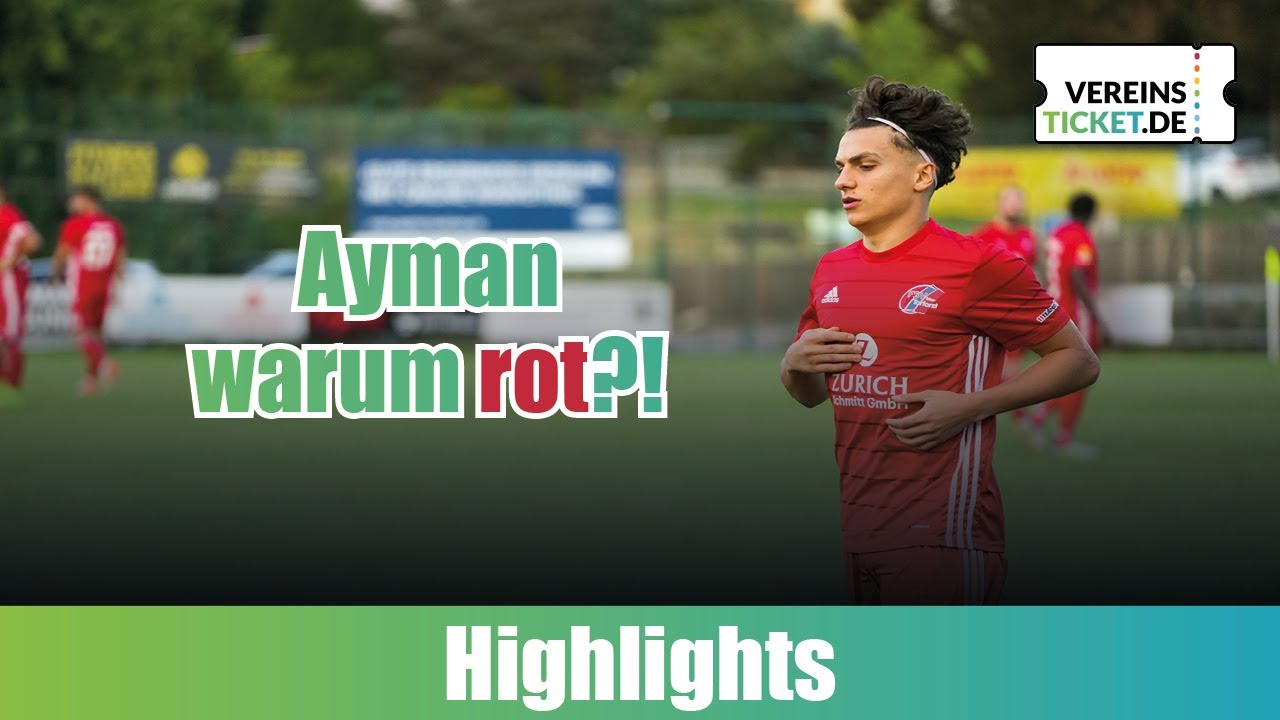 Ayman warum rot?! FSV Trier-Tarforst - FC Bitburg