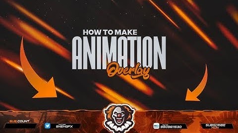 How to Make Animated Gaming Overlay on Android || Stream overlay Tutorial || Ayush Bhatia