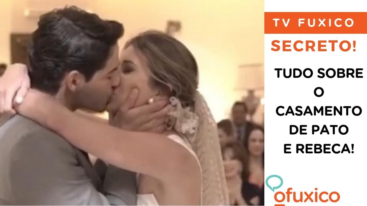 TUDO SOBRE O CASAMENTO SECRETO DE PATO E REBECA ABRAVANEL!