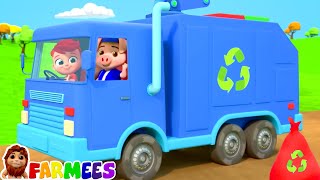 clean up crew wheels on the garbage truck nursery rhymes for babies