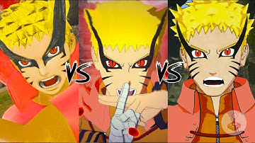 Naruto Storm 4 VS Jump Force VS Naruto Shinobi Striker - Ultimate Attacks & Skills Comparison (4K)