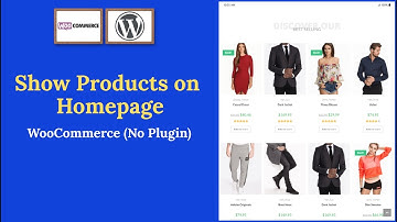 How to Show WooCommerce Products on Home Page Without Plugin | WooCommerce Product Display Tutorial
