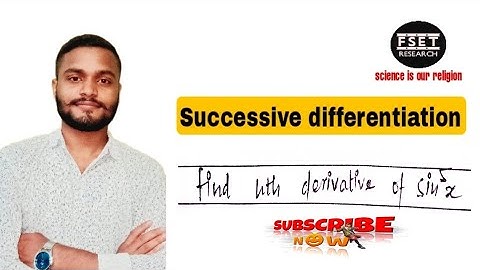 Higher order derivative example: nth derivative of sin^5x #fsetresearch #calculus #derivatives