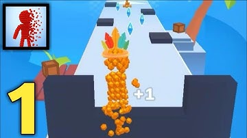 Pixel Rush - All Levels Gameplay Levels 1-6 (Android,iOS) | Part 1