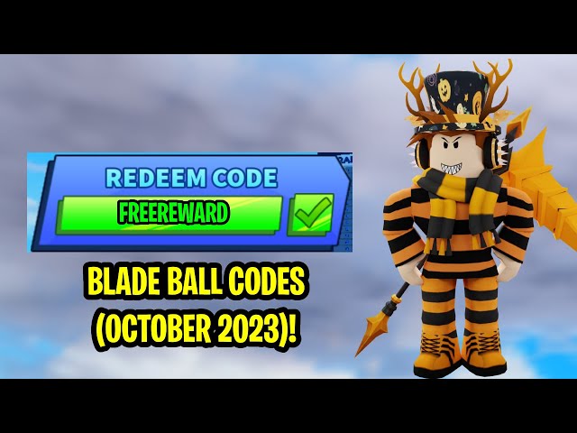 NEW* ALL WORKING CODES FOR BLADE BALL OCTOBER 2023! ROBLOX BLADE