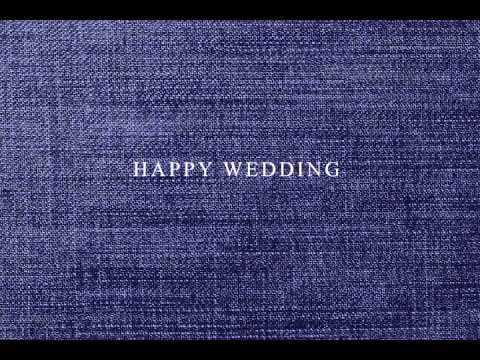 結婚式自作動画素材プロフィールビデオ エンディングに タイトル ジーンズ背景 Youtube