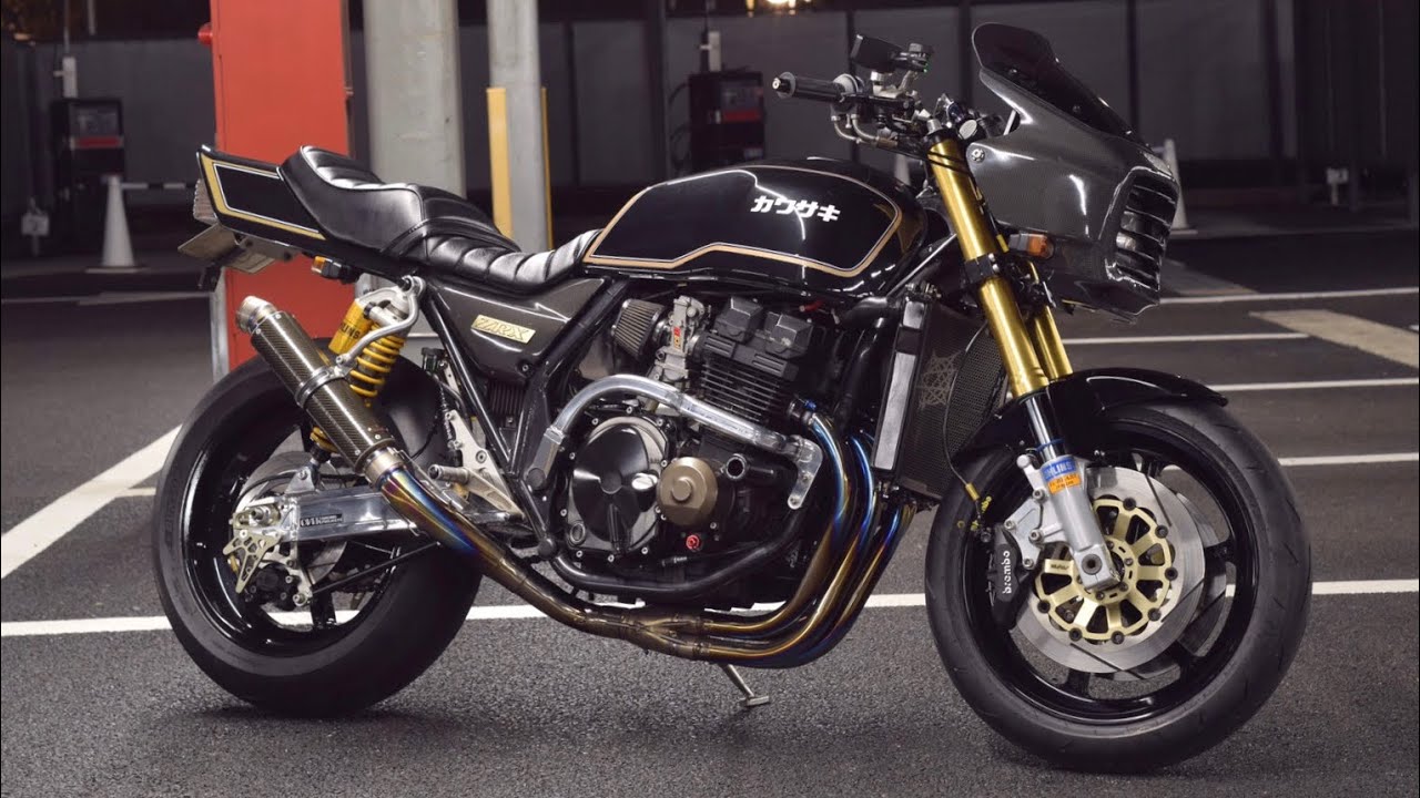 Kawasaki ZRX400 フルカスタム MAVERICK MV83サイレンサー マフラー音 Kawasaki ZRX400 フルカスタム MAVERICK MV83サイレンサー マフラー音