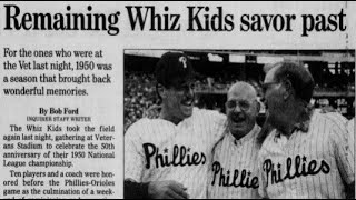 Robin Roberts Interview &amp; Phillies Whiz Kids Reunion (July 8, 2000)