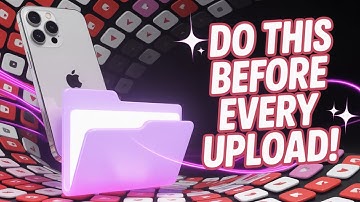 You’re Uploading WRONG! How to Change File  Name on iPhone for YouTube!