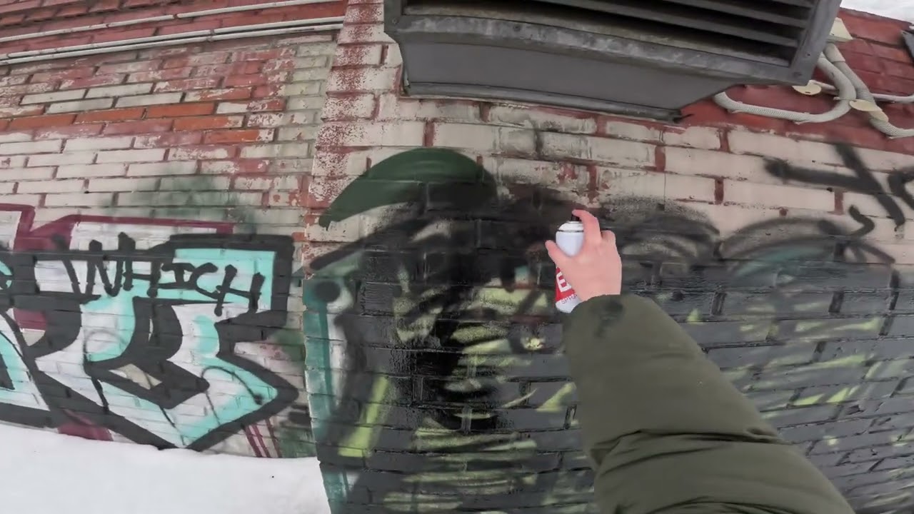 Life stile, graffiti bombing