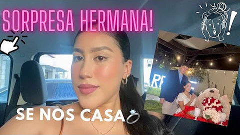 SE CASA MI HERMANA MENOR, ME GAN /JAQUELINE RAMOS