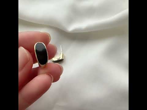 Gold Black Onyx