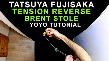 Tatsuya Fujisaka tutorial - Tension reverse brent stole yoyo trick