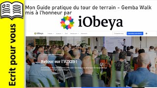 iObeya met à l'honneur mon Guide pratique du tour de terrain